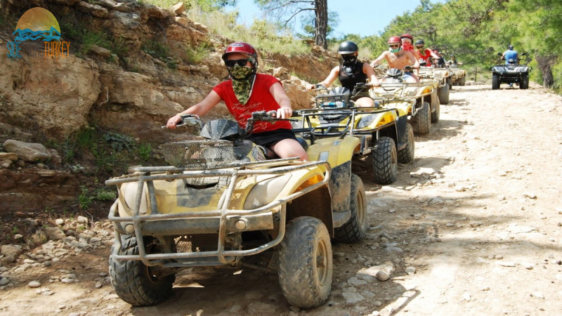 Quad bike safari in Side