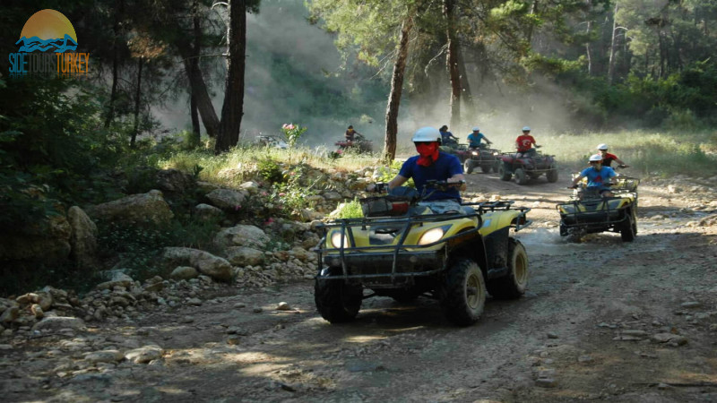 Quad bike safari in Side