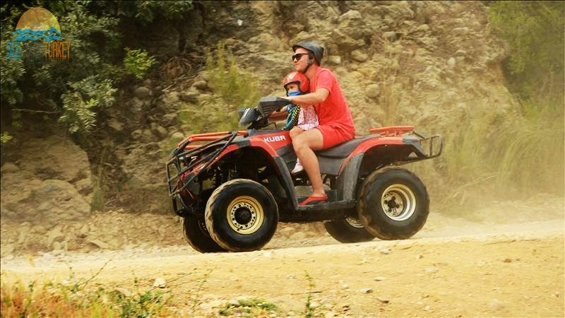 Quad bike safari in Side