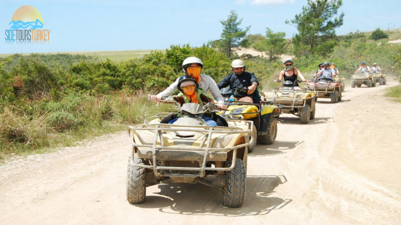 Quad bike safari in Side