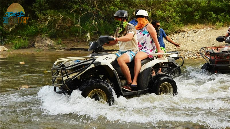 Quad bike safari in Side