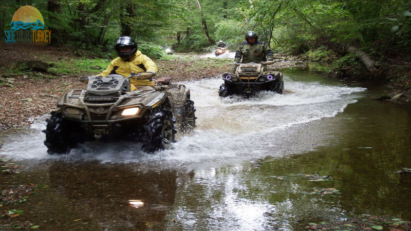 Quad bike safari in Side