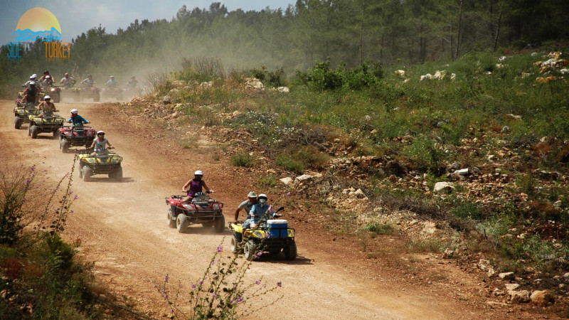 Quad bike safari in Side