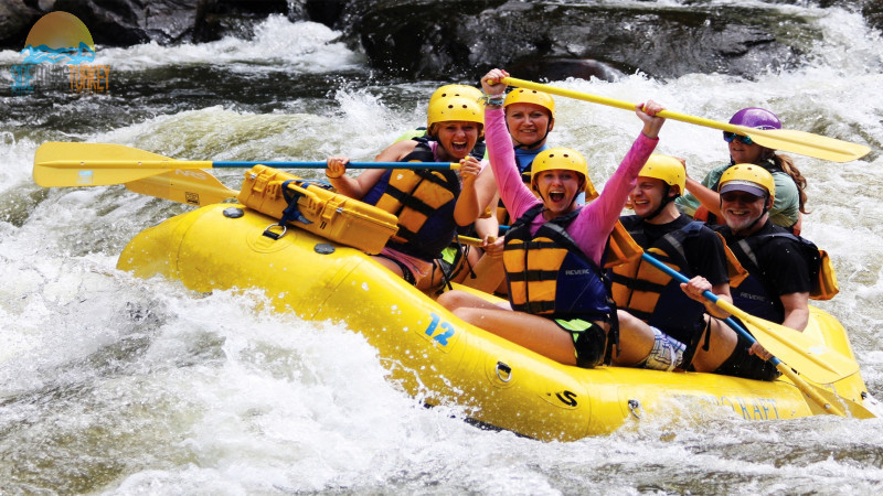 Jeep safari and Rafting from Side