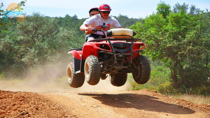 Quad safari and rafting in Side Turkey