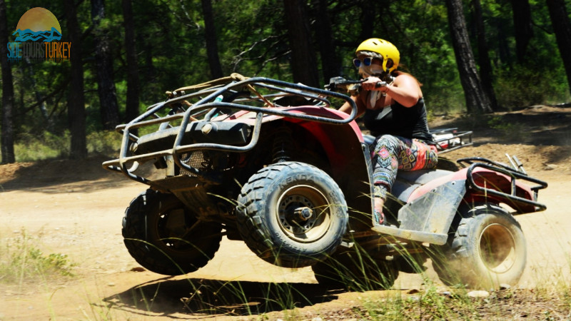 Quad safari and rafting in Side Turkey