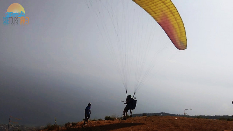 Paragliding Side Turkey