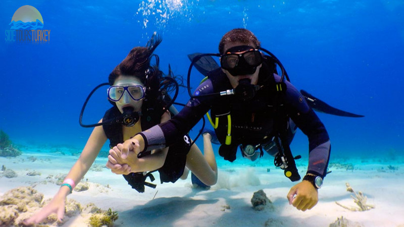 Diving in Alanya from Side Turkey