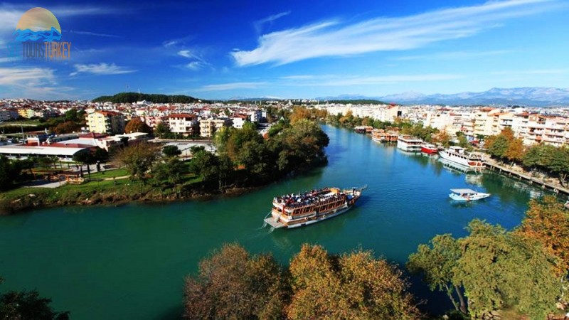 Manavgat River yacht Trip and Bazaar in Side