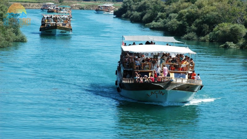 Manavgat River yacht Trip and Bazaar in Side