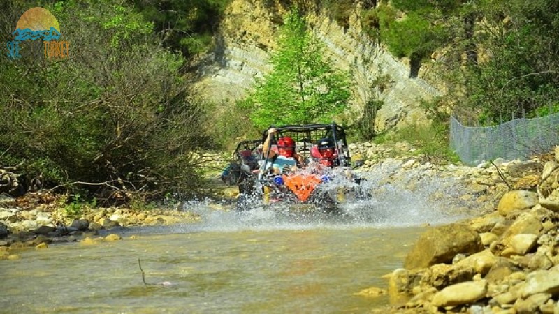 Buggy safari and rafting in Side