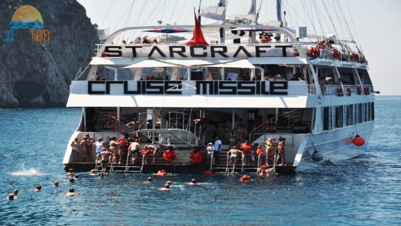 Alanya StarCraft yacht tour from Side